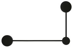 Накладной светильник Wolta Molecule WSL-GX53/13-R
