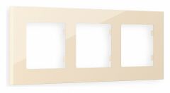 Рамка на 3 поста Ambrella Volt Qubi AF250303