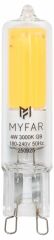 Лампа светодиодная MyFar Базис G9 G9 4Вт 3000K MB1101G9-4W3K
