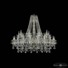 Подвесная люстра Bohemia Ivele Crystal 1411 1411/20+10/400 G