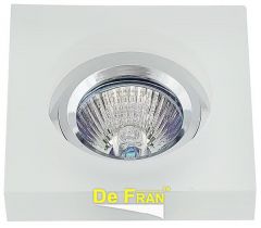 Точечный светильник De Fran FT 892 хром + матовый MR16 1 x 50 вт