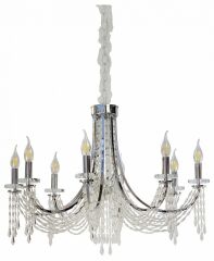 Подвесная люстра AM-Group VIORE VIORE SP8 Chrome