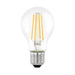 Лампа светодиодная Eglo E27 7W 3000К прозрачная 110187