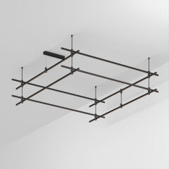 Трек ART-APRIORI-QUADRAT-2-ROD-400-2000x2000 (BK) ( Arlight , IP20 Металл, 3 года)