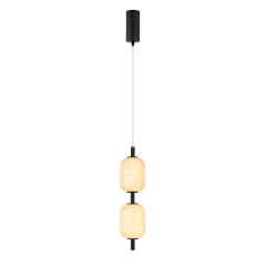 Светильник SP-CARAMELA-HANG-R120-7W Warm2700 (BK, 300 deg, 230V) ( Arlight , IP20, Натуральный шелк, 3 года)