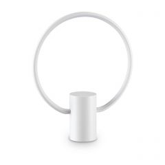 Настольная лампа Ideal Lux Cerchio TL Bianco