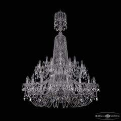 Подвесная люстра Bohemia Ivele Crystal 1402 1402/20+10+5/400/XL-160/2d Ni