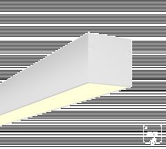  6063 Линейный светильник LINE3535П БЕЗ БП (RAL9003/2000mm/LT70 — 3K/65W)