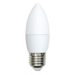 Лампа светодиодная Volpe LED-C37-9W/WW/E27/FR/NR картон