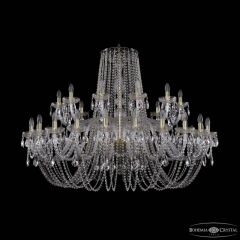 Подвесная люстра Bohemia Ivele Crystal 1402 1402/24+12/530 G