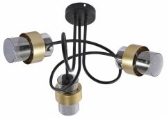 Люстра на штанге Escada 1139/3P Black/Gold