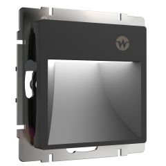  Werkel Встраиваемая LED подсветка три режима с датчиком движения (черный матовый) W1154608