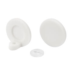 Заглушка MOONLIGHT-ROUND-30-CAP-SIDE-S-SET-WH ( Arlight , Пластик)