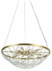 Подвесная люстра Newport ЭЛЬВИРА 8650/70 C brass