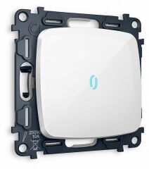 Выключатель одноклавишный с подсветкой без рамки Ambrella Volt MO MO102020