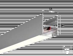  6063 Линейный светильник HOKASU 35/40-П NoPS (Anod/2250mm/LT70 — 4K/85,5W) — БЕЗ БП