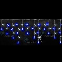  Rich LED Бахрома световая (3x0.5 м) RL-i3*0.5F-CW/BW