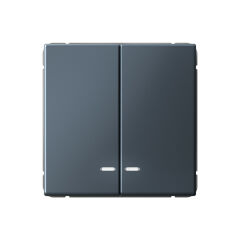  Systeme Electric ARTGALLERY 2-клавишный ВЫКЛЮЧАТЕЛЬ с подсветкой, сх.5а, 10АХ, механизм, быстрозажим. клем., ГРИФЕЛЬ