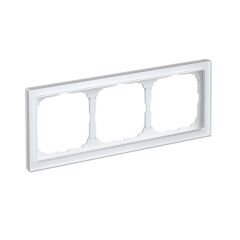  Systeme Electric ARTGALLERY PURE 3-постовая РАМКА, ОРГАНИЧЕСКОЕ СТЕКЛО БЕЛЫЙ