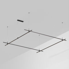 Трек ART-APRIORI-QUADRAT-HANG-3000x3000 (BK) ( Arlight , IP20 Металл, 3 года)