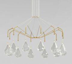 Подвесная люстра Eurosvet 201002/12 латунь Smart