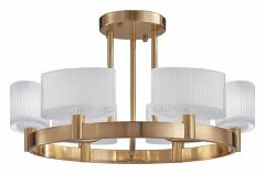 Люстра на штанге Newport 4330 4336/PL gold