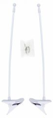 Подставка для цветов Uniel UFP-M02C-450 WHITE POLYBAG SET2 UL-00010111