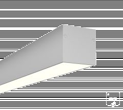  6063 Линейный светильник LINE3535П БЕЗ БП (Anod/2500mm/LT70 — 4K/82W)