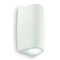 Уличный настенный светильник Ideal Lux Keope AP2 Small Bianco