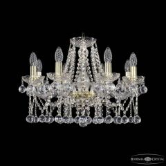 Подвесная люстра Bohemia Ivele Crystal 1413 1413/8/200 G Balls