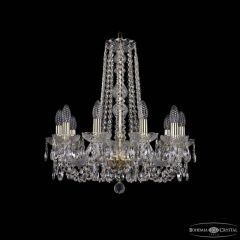 Подвесная люстра Bohemia Ivele Crystal 1402 1402/10/195/h-58 G
