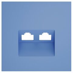 Накладка для розетки RJ-11 или RJ-45 Voltum S70 VLS001415