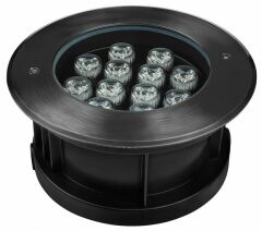 Встраиваемый светильник Jazzway PGR R180 12W 4000K 30° Сhrome IP65