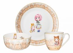  Lefard Набор столовой посуды для детей Fashion princess 415-2201