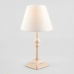 Настольная лампа декоративная Eurosvet Berlin 01061/1 белый с золотом