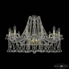 Подвесная люстра Bohemia Ivele Crystal 1413 1413/12/300 G Balls