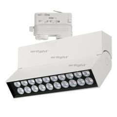  Arlight Светильник LGD-LOFT-TRACK-4TR-S170-10W White6000 (WH, 24 deg, DALI) (ARL, IP20 Металл, 3 года)