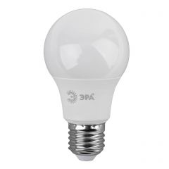 Лампа светодиодная Эра E27 9W 6500K матовая A60-9W-860-E27