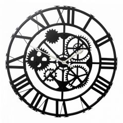  Династия Настенные часы (120x6 см) Большой Скелетон 07-020