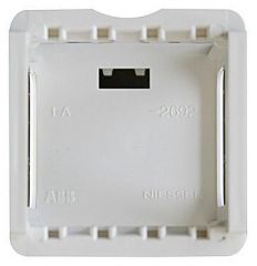 Адаптер для установки на DIN-рейку ABB Zenit альпийский белый N2692 BL