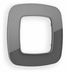 Рамка на 1 пост Ambrella Volt Radian Стекло органическое OF320651