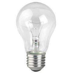 Лампа накаливания Эра E27 40W 2700K прозрачная A50 40-230-Е27-CL