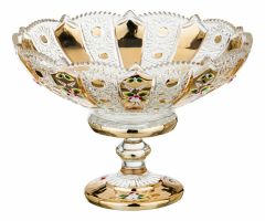 Чаша декоративная (25x17 см) Lefard Gold Glass 195-106