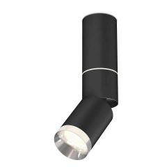 Комплект накладного светильника Ambrella Light Techno Spot XM6313100 SBK/PSL черный песок/серебро полированное (C6323,A2060,A2221,C6313,N6132)