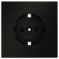 Накладка для розетки с заземлением и со шторками Voltum S70 VLS000708