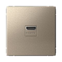  Schneider Electric ARTGALLERY РОЗЕТКА HDMI, механизм, ШАМПАНЬ