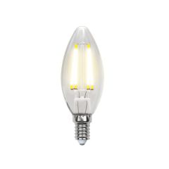 Лампа светодиодная Uniel LED-C35-6W/WW/E14/CL PLS02WH картон