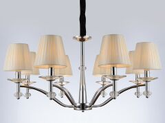 Подвесная люстра Illumico IL1151-8PPA-29 CR Romei