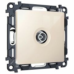 ТВ-розетка оконечная без рамки Ambrella Volt ALFA MA313005