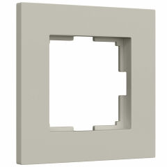  Werkel W0012917/ Рамка на 1 пост Slab (дымчатый софт) W0012917